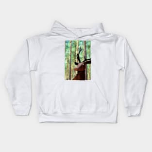 Oh Deer, Oh Deer Kids Hoodie